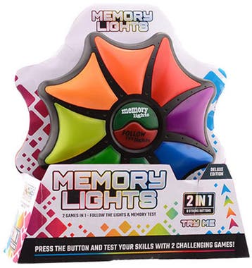 Memory Lights - Star | JohnToy - Kinderspellen, Hobby en Vrije tijd, Verzenden, Nieuw