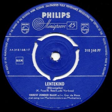 vinyl single 7 inch - Orkest Zonder Naam - et Zang Van Ma..., Cd's en Dvd's, Verzenden, Zo goed als nieuw