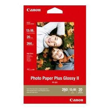 Canon Papier PP-201 Plus 13X18 20 Sheets Glossy, Ophalen of Verzenden, Nieuw