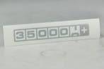 Sticker 350000+ km ZILVER, Ophalen of Verzenden, Nieuw