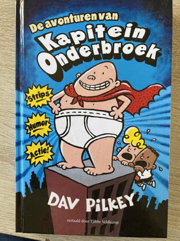 De avonturen van Kapitein Onderbroek - Dav Pilkey, Verzenden, Gelezen, Dav Pilkey