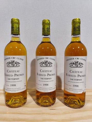 1998 Château Rabaud-Promis - Sauternes 1er Cru Classé - 3, Nieuw