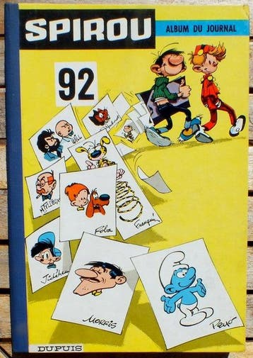 Spirou (magazine) - Recueil N°92 - 1 Album - Eerste druk -, Boeken, Nieuw