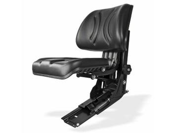 Trekkerstoel mechanisch geveerd opklapbaar - PVC - schuine o, Ophalen of Verzenden