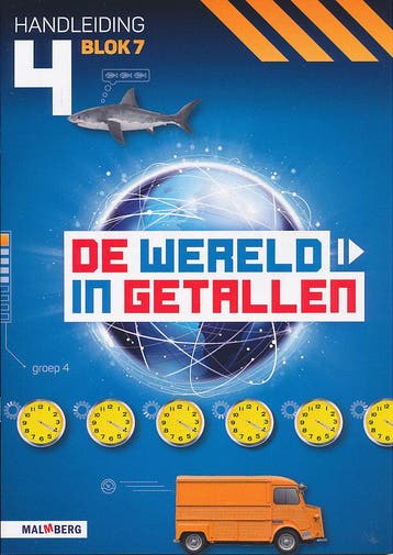 De wereld in Getallen versie 5 Handleiding blok 7 groep 4, Boeken, Schoolboeken, Verzenden, Nieuw