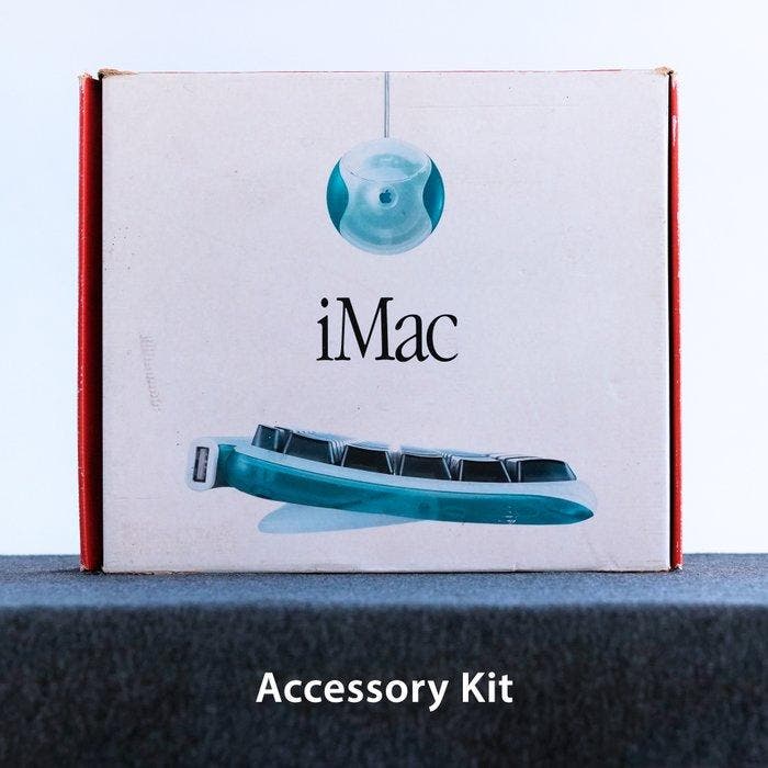 Apple iMac G3 Bondi Blue Accessory Kit – Complete Box –, Spelcomputers en Games, Spelcomputers | Overige Accessoires
