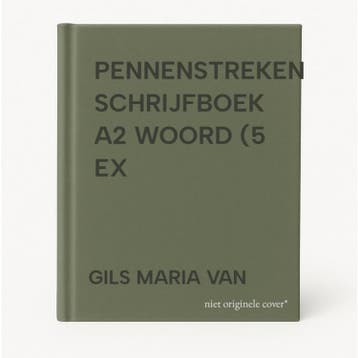 PENNENSTREKEN SCHRIJFBOEK A2 WOORD (5 EX - GILS MARIA VAN, Boeken, Verzenden, Zo goed als nieuw, GILS MARIA VAN