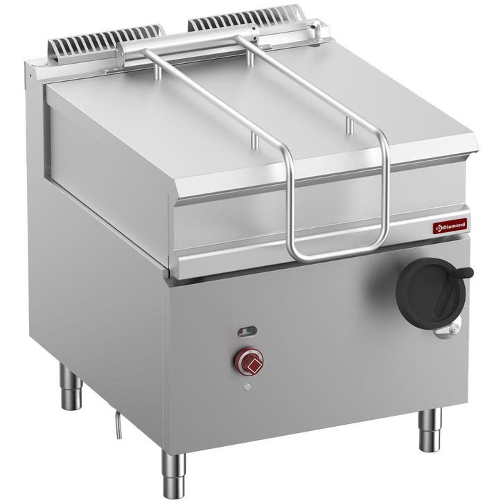 Elektrische Kantelbare Braadpan, R.v.s. Kuip 80liter Op Meub, Zakelijke goederen, Horeca | Keukenapparatuur, Nieuw in verpakking