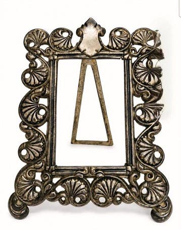 Decoratief ornament - Spanje - Fotoramen van brons en