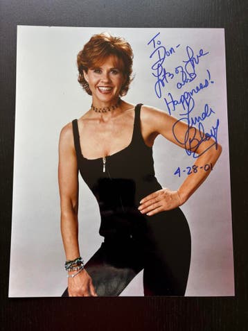 The Exorcist (1973) - Gesigneerde foto Linda Blair, Ophalen of Verzenden, Nieuw, Film, Foto of Kaart