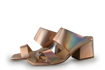 Colors of California Sleehakken in maat 39 Goud, Kleding | Dames, Schoenen, Overige kleuren, Verzenden, Zo goed als nieuw, Schoenen met hoge hakken