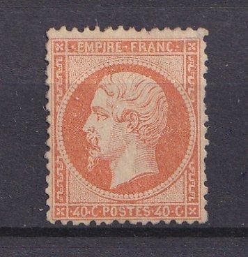 Frankrijk 1862 - Waarde 3100€, nieuw Napoléon 40c - Yvert, Gestempeld