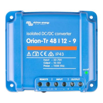 Victron DC Omvormer 48V > 12V | Orion-Tr 48/12-9A (110W), Ophalen of Verzenden, Nieuw