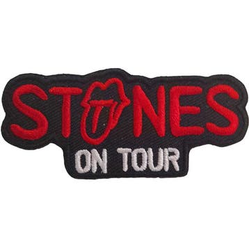 The Rolling Stones - On Tour - patch officiële merchandise, Ophalen of Verzenden, Nieuw, Kleding