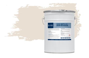 Wixx Deur en Kozijn Beits UV+ RAL 9001 | Crèmewit 20L, Verzenden, Wit, Nieuw, Beits