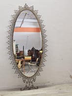 Fabrizio Marcelletti - Vloerspiegel - Smeedijzer - Ovale, Antiek en Kunst