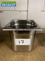 RVS Gastronorm bak GN bak 1/6 Diepte 150 mm Horeca, Ophalen of Verzenden, Nieuw in verpakking