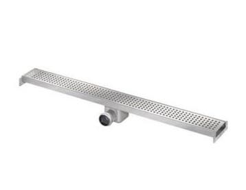 Douchegootdeel koppelbaar RVS 1000x100mm met zijuitlaat 5..., Verzenden, Nieuw in verpakking
