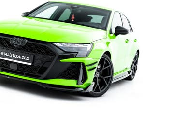 Maxton Front Splitter V.2 Audi RS3 Sedan 8Y Facelift, Verzenden