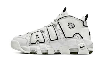 Nike Air More Uptempo Summit White Black Sail (Womens), Nieuw