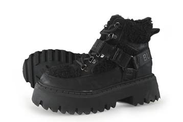 Buffalo Veterboots in maat 39 Zwart, Verzenden, Zwart, Overige typen, Zo goed als nieuw
