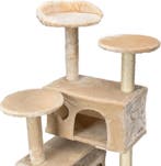 XXL Krabpaal Kat | 131cm Beige | Premium | OP=OP, Dieren en Toebehoren, Ophalen of Verzenden, Nieuw