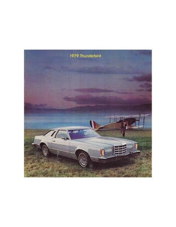 1979 FORD THUNDERBIRD BROCHURE ENGELS, Boeken, Nieuw, Author