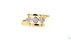 Ring - 18 karaat Geel goud - 0.18ct. tw. Diamant, Nieuw