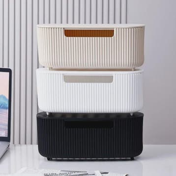 Stijlvolle Kabel Organizer Box met Deksel - Orde op Bureau e, Verzenden, Nieuw