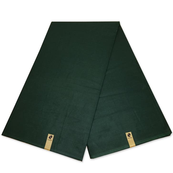 Groene Stof egaal - Groene effen kleur - 100% katoen - 1 yar, Hobby en Vrije tijd, Stoffen en Lappen, Nieuw, Ophalen of Verzenden