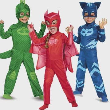 PJ Masks Kinderkostuum - Gekko, Catboy & Owlette Jumpsuit me
