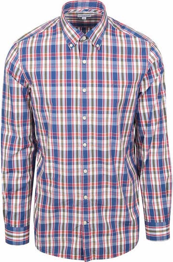 McGregor Overhemd Poplin Ruiten Multicolour maat M Heren, Verzenden, Nieuw, McGregor