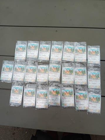 Pokémon - 1 Verzegelde kaart - Eevee 074/131 Promo card,, Hobby en Vrije tijd, Verzamelkaartspellen | Pokémon, Nieuw