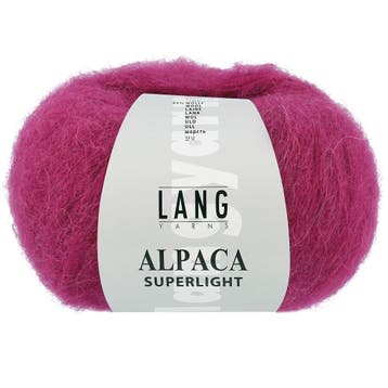 Lang Yarns Alpaca Superlight - 66 cyclaam - Wol Garen, Ophalen of Verzenden, Nieuw