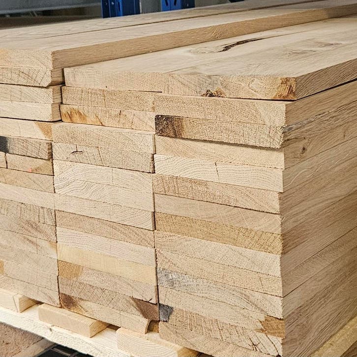 eiken planken | eikenhout | massief geschaafd eiken, Doe-het-zelf en Verbouw, Overige Doe-het-zelf en Verbouw, Nieuw, Ophalen