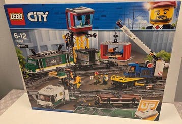 Lego Set - 60198 - City - 60198 LEGO Vrachttrein, Kinderen en Baby's, Speelgoed | Duplo en Lego, Nieuw