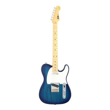 FGN Neo Classic TE100 elektrische gitaar See-Thru Blue Burst, Ophalen of Verzenden, Nieuw