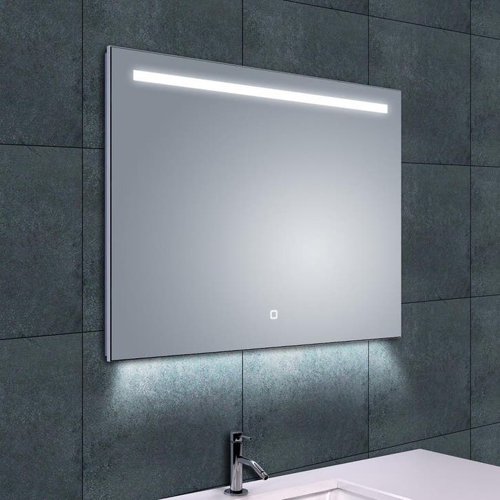 Wiesbaden Ambi One Badkamerspiegel met LED - Dimbaar -, Huis en Inrichting, Woonaccessoires | Spiegels, Nieuw, Ophalen of Verzenden