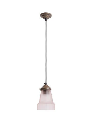 Art Deco Hanglamp, Roze Hanglamp, Vintage Hanglamp, Ophalen of Verzenden