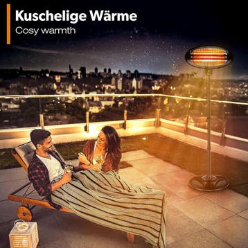Infrarood Verwarming - Terrasverwarmer - Elektrisch - Heater, Verzenden, Zo goed als nieuw