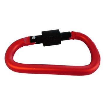 Karabijnhaak / sleutelhanger - Rood, Ophalen of Verzenden, Nieuw