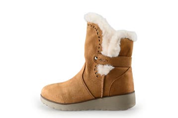 Skechers Enkellaarzen Meisjes in maat 34 Bruin, Verzenden, Jongen of Meisje, Schoenen, Skechers