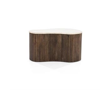 Salontafel Mari Medium - Bruin | Eleonora, Huis en Inrichting, Tafels | Salontafels, Ophalen of Verzenden, Nieuw