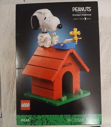 Lego Stenen - Ideas (CUUSOO) - PEANUTS Snoopys house, Nieuw