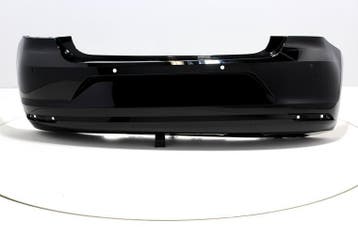 Achterbumper +PDC Volkswagen Polo 6C DEEPBLACK (LC9X), Volkswagen, Nieuw, Ophalen of Verzenden, Achter
