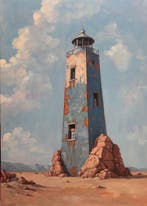 Arthur Carpentier - Le phare bleu en ruine