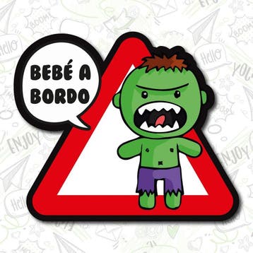 Kind op de weg sticker | hulk vinyl | retourdeal 28% korting, Auto diversen, Autostickers, Ophalen of Verzenden