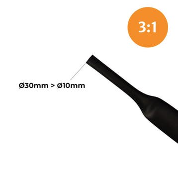 Krimpkous Zonder Lijm 3:1 | P/M, 30mm, Ophalen of Verzenden, Nieuw