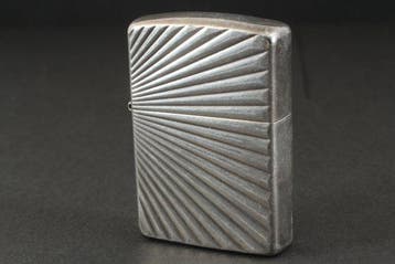 Zippo - Armor Diagonal Sunburst Pattern - Zakaansteker -, Nieuw