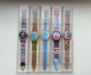Swatch - Mogador, The Boss, Chlorine, Hackers Reward,